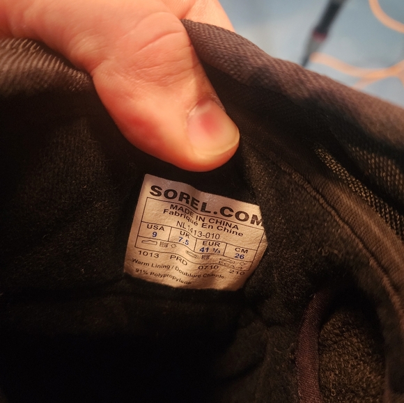 Sorel Alpha Buckle track men’s snow shoes 9 - Picture 9 of 9